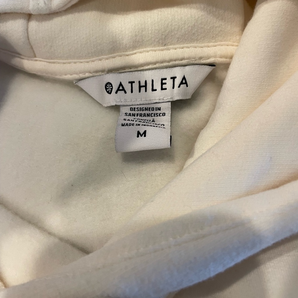 NWT Athleta Retroplush hoodie - Picture 3 of 8